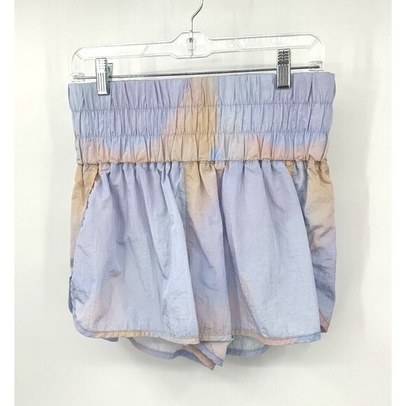 FREE PEOPLE FP MOVEMENT the way home shorts high rise lined athletic colorful L - Picture 2 of 10